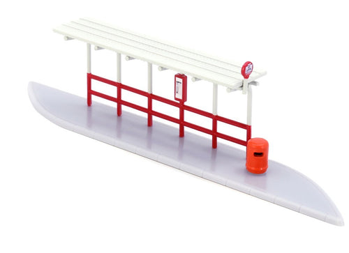Load image into Gallery viewer, Tiny 1/110 Dioramas Bus Stop Shelter- KMB (Blind Box) (set of 12)
