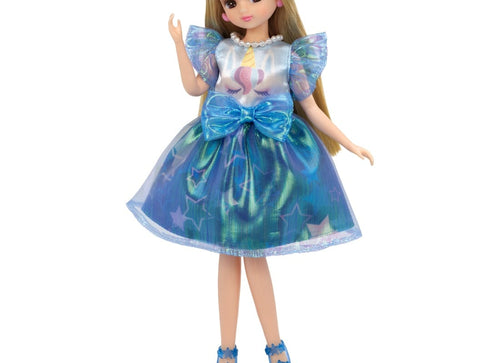 Load image into Gallery viewer, Takara Tomy Licca-chan Dress LW-02 My First Series Unicorn Star Licca (NO DOLL)
