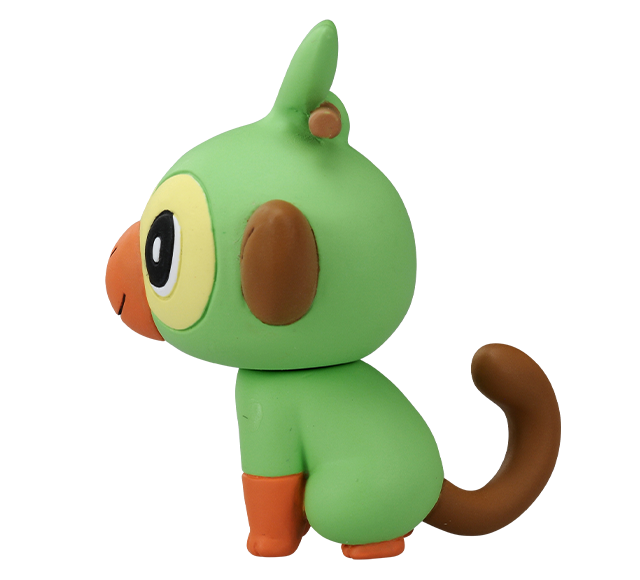 Takara Tomy Pokemon Moncolle MC EX74 Grookey 4CM MINI Toy Figure Pocket Monster