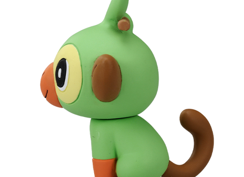 Load image into Gallery viewer, Takara Tomy Pokemon Moncolle MC EX74 Grookey 4CM MINI Toy Figure Pocket Monster
