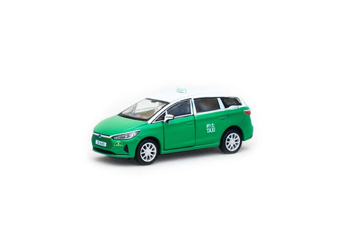 Load image into Gallery viewer, Tiny City PTV22 Die-cast Model Car - e6 Electric Taxi (New Territories) (ZC8145)
