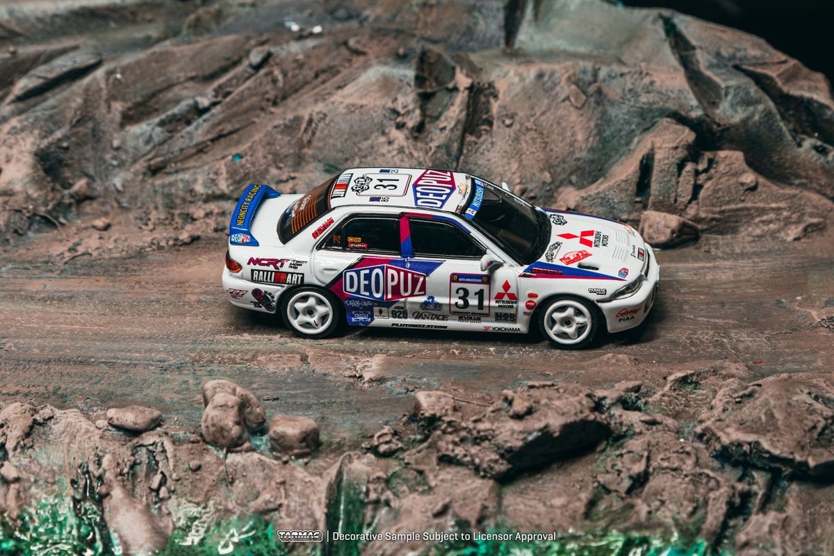 (Pre-order)Tarmac Works 1/64 Mitsubishi Lancer Evolution Hong Kong Beijing Rally
