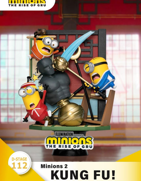 Beast Kingdom Diorama Stage-112 - Minions 2 - Kung Fu!