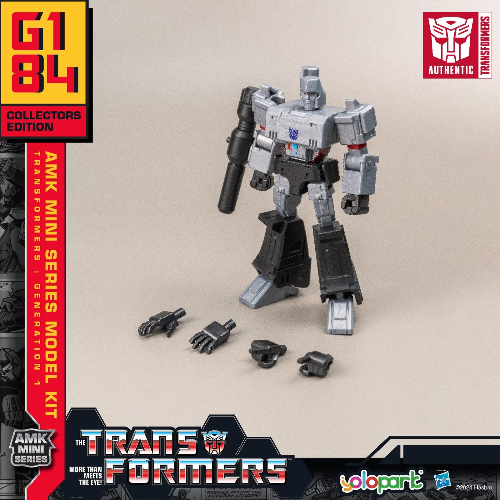Yolopark Generation One AMK MINI Series Model Kit  - Megatron transformers