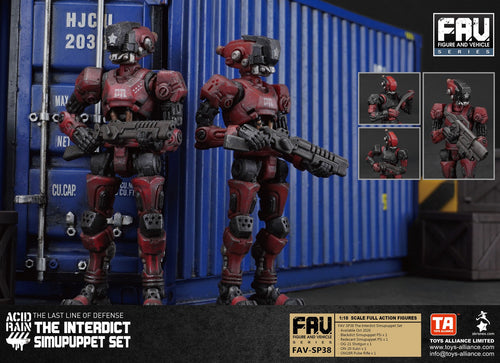 Load image into Gallery viewer, Toy Alliance Acid Rain FAV-SP38 The Interdict Simupuppet Set
