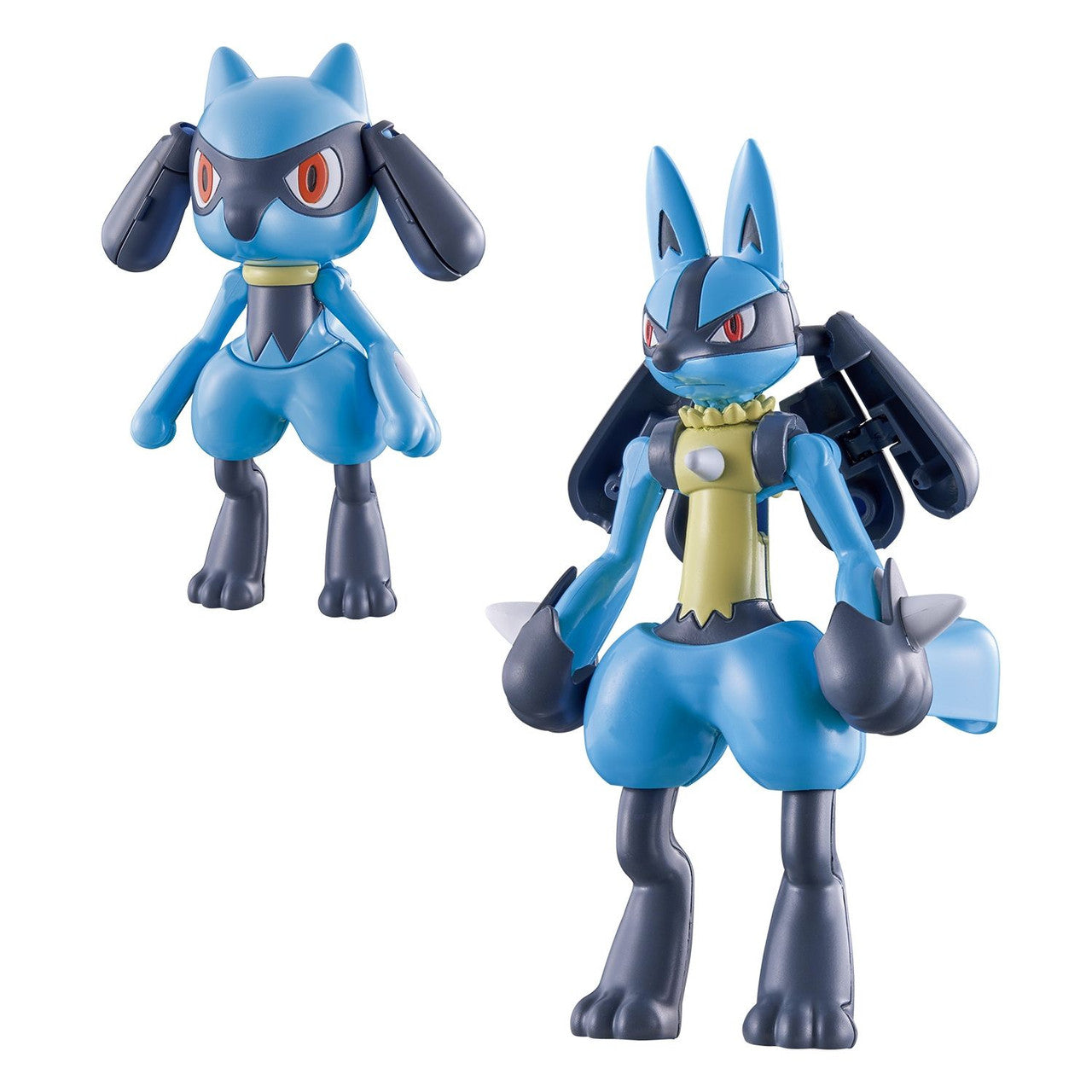 Bandai Pokemon Center Original Pokemon Change Riolu / Lucario Figurine