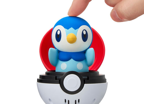 Load image into Gallery viewer, Takara Tomy Pokemon Pyokopunyu Piplup Collective Figurine Figure
