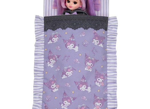 Load image into Gallery viewer, Takara Tomy Licca-chan, Kuromi, My Melody Reversible Blanket (NO DOLL)

