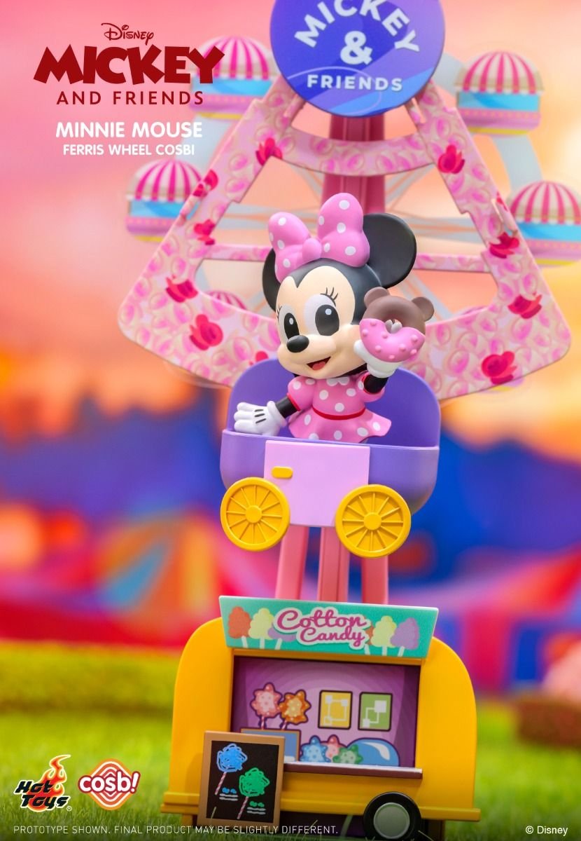 Hot Toys Disney Mickey & Friends Ferris Wheel Cosbi Collection Full Set of 6