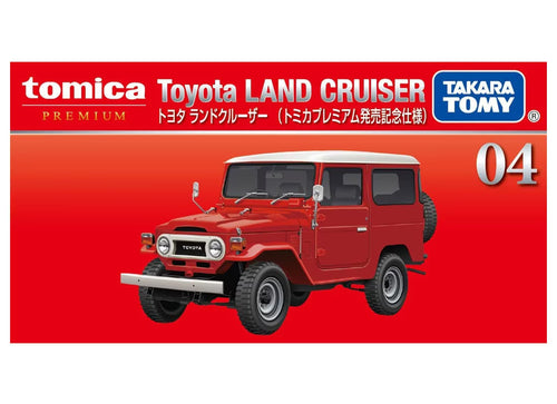 Load image into Gallery viewer, Takara Tomy Tomica Premium No.04 Toyota Land Cruiser (1st) Diecast Model Car
