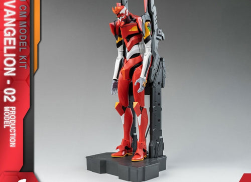 Load image into Gallery viewer, Yolopark AMK Series EVANGELION EVA EVA-02 Collectible 20cm Model Kit Figure
