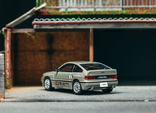 Load image into Gallery viewer, Tarmac Works 1/64 HONDA Ballade Sports MUGEN CR-X PRO Silver Model
