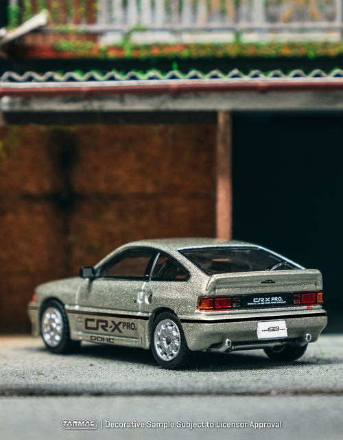 Load image into Gallery viewer, Tarmac Works 1/64 HONDA Ballade Sports MUGEN CR-X PRO Silver Model
