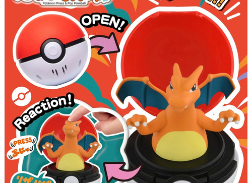 Load image into Gallery viewer, Takara Tomy Pokemon Pocket Monsters Pyokopuni Charizard Figure

