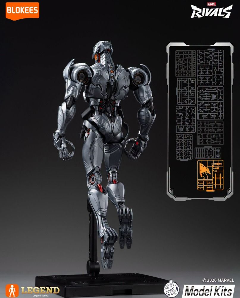 Blokees Marvel Rivals Legend Edition 01 Ultron Action Figure Model Kit