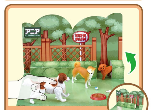 Load image into Gallery viewer, Takara Tomy Ania Wan Nyan Lively Dog &amp; Cat Set 6 Figures

