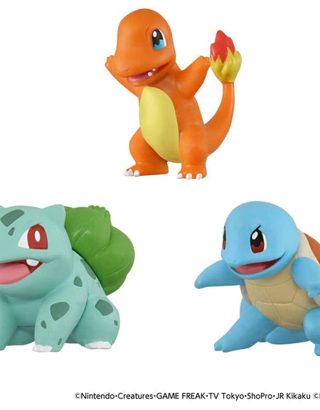 Takara Tomy Pokemon 30th Anniversary Monster Collection Set for Journey Kanto