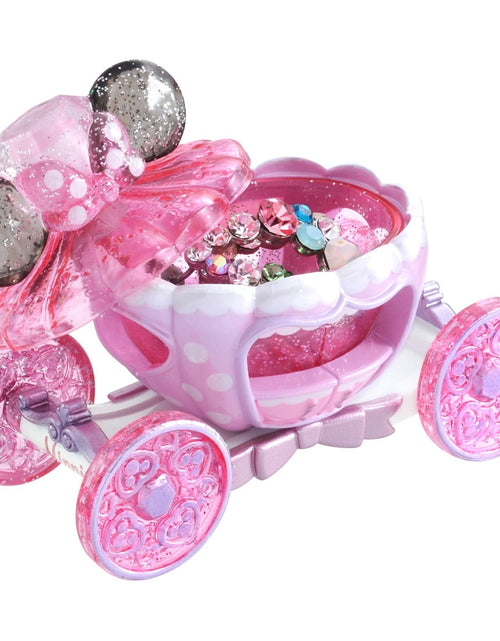 Load image into Gallery viewer, Takara Tomy Disney Motors Jewelry Storage Box Pumpkin Car Minnie Mouse Mickey
