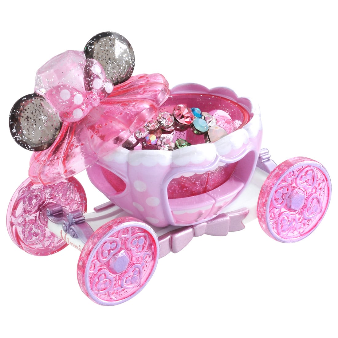 Takara Tomy Disney Motors Jewelry Storage Box Pumpkin Car Minnie Mouse Mickey