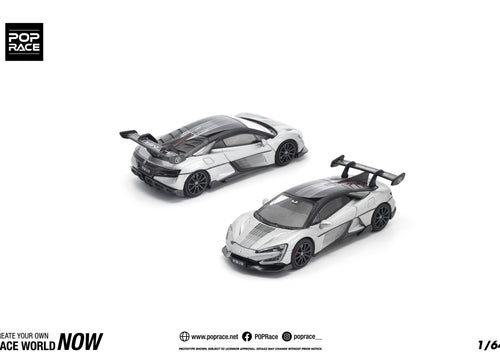 Load image into Gallery viewer, POPRACE 1/64 YANGWANG U9 - SILVER Diecast Model Car
