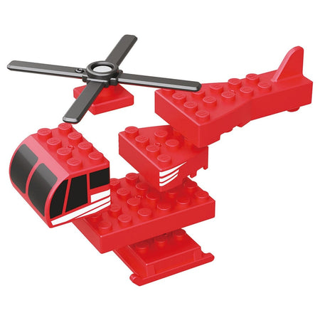 Takara Tomy Tomica Plarail Blocks Fire Rescue Set
