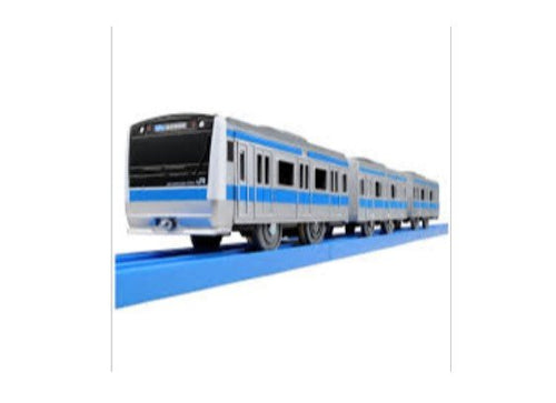 Load image into Gallery viewer, Takara Tomy Plarail Train S-33 Series E233 Keihin Tohoku Line Motorised Model
