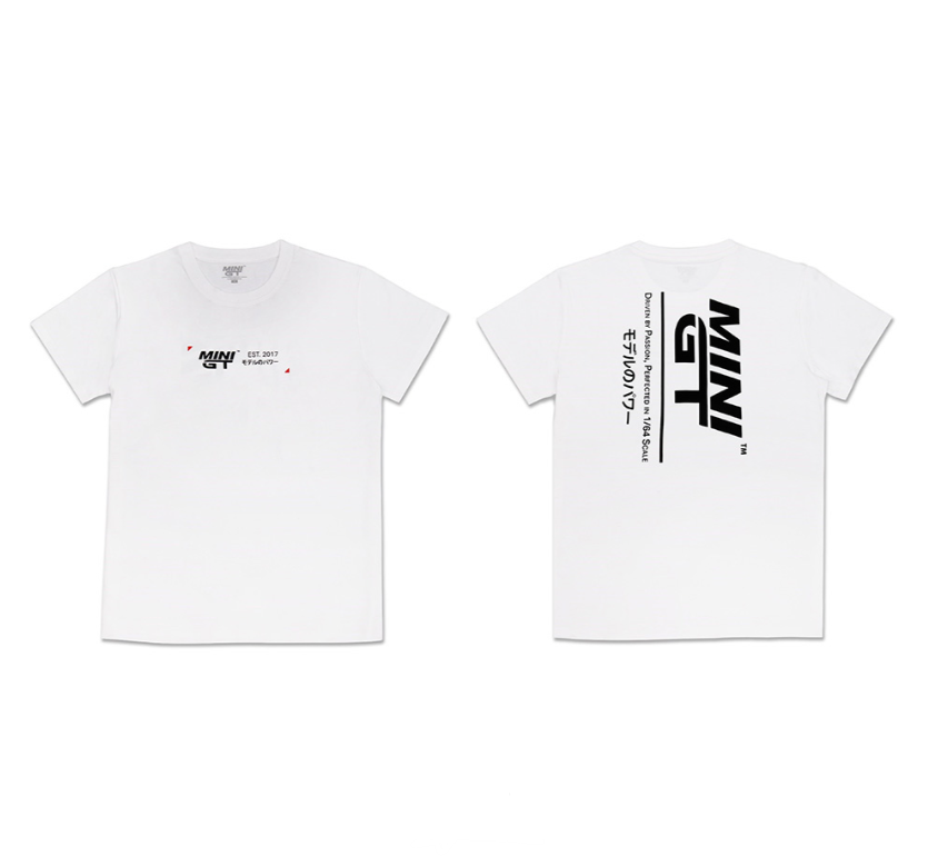 MINI GT Official T-shirt - Driven by Passion White M Size