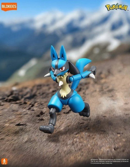 Blokees Pokemon Classic Version-L Lucario Buildable Action Figure Model Kit