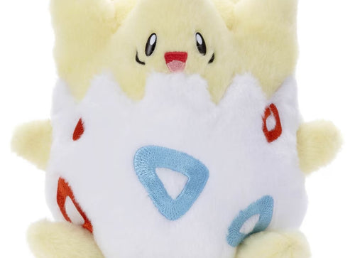 Load image into Gallery viewer, Takara Tomy Arts I Choose You! Pokemon Get Soft Toy Plush Togepi 16cm
