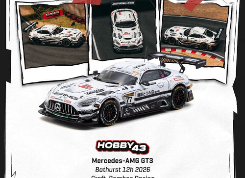 Load image into Gallery viewer, (Pre-order) Tarmac Works 1/43 Mercedes-AMG GT3 Bathurst 12h Craft-Bamboo Race
