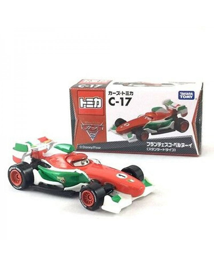 Tomica Takara Tomy Disney Movie Pixar Motors C-17 Franchesco Diecast Toy CARS 2