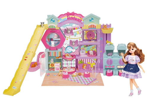 Load image into Gallery viewer, Takara Tomy Licca-Chan Dog and Cat Pet Share House DX Playset for Dolls
