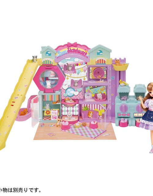Load image into Gallery viewer, Takara Tomy Licca-Chan Dog and Cat Pet Share House DX Playset for Dolls
