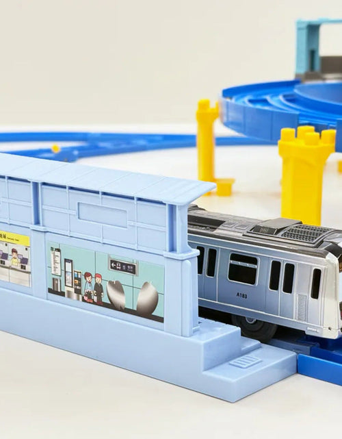 Load image into Gallery viewer, Takara Tomy Plarail Hong Kong MTR Passenger Train Island Line M Set
