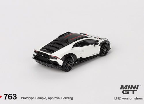 Load image into Gallery viewer, Mini GT #763 1/64 Lamborghini Huracan Sterrato Bianco Asopo (LHD)
