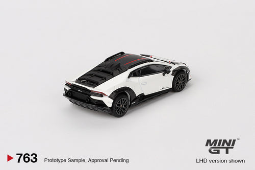 Load image into Gallery viewer, Mini GT #763 1/64 Lamborghini Huracan Sterrato Bianco Asopo (RHD)
