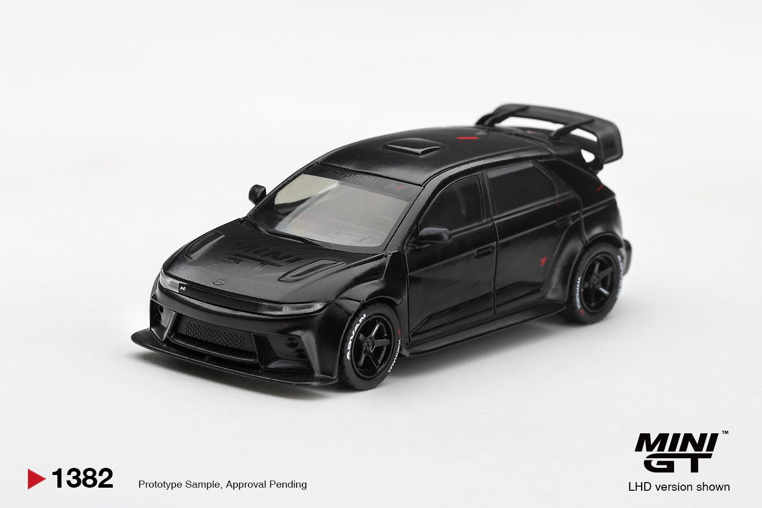 (Pre-order) Mini GT #1382 Hyundai Ioniq 5N RS-01T Stealth Diecast Model Car LHD