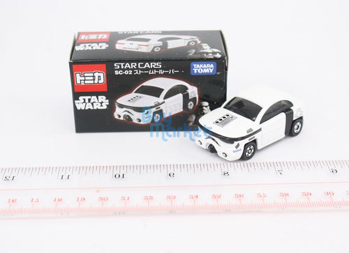 Load image into Gallery viewer, Takara Tomy Tomica Disney Star Wars STAR CAR SC-02 Stormtrooper Toy Diecast
