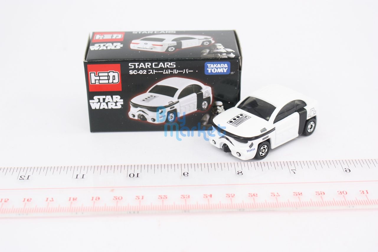 Takara Tomy Tomica Disney Star Wars STAR CAR SC-02 Stormtrooper Toy Diecast