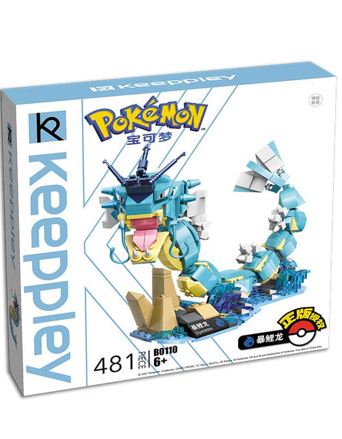 Load image into Gallery viewer, Keeppley Building Blocks Toy #B0110 : Pokemon Series - Gyarados Qman (481pcs)
