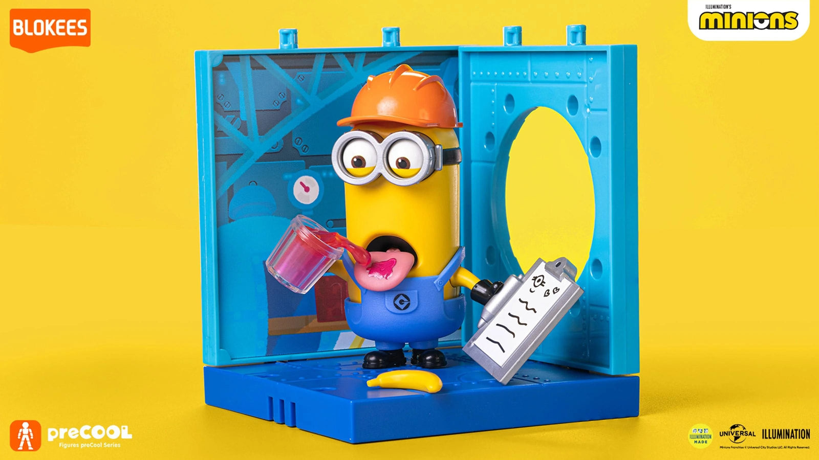 Blokees Minions PreCool Jelly Factory Kevin the Jelly Taster Model Kit - #4