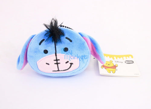 Load image into Gallery viewer, Disney Takara Tomy Winnie the Pooh Mocchi Eyeore Face Shape Mascot Soft Plush
