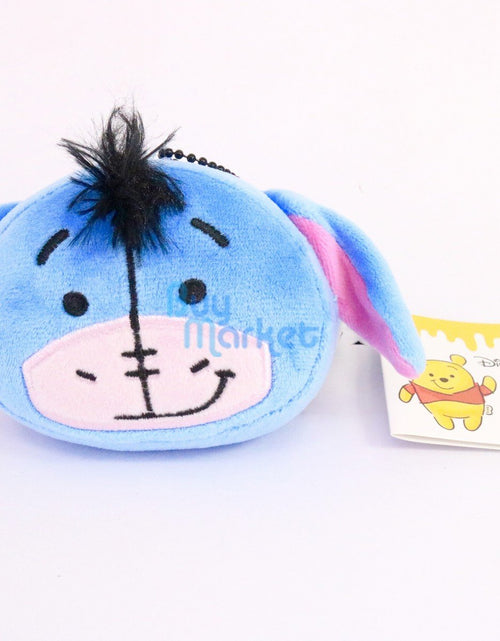 Load image into Gallery viewer, Disney Takara Tomy Winnie the Pooh Mocchi Eyeore Face Shape Mascot Soft Plush
