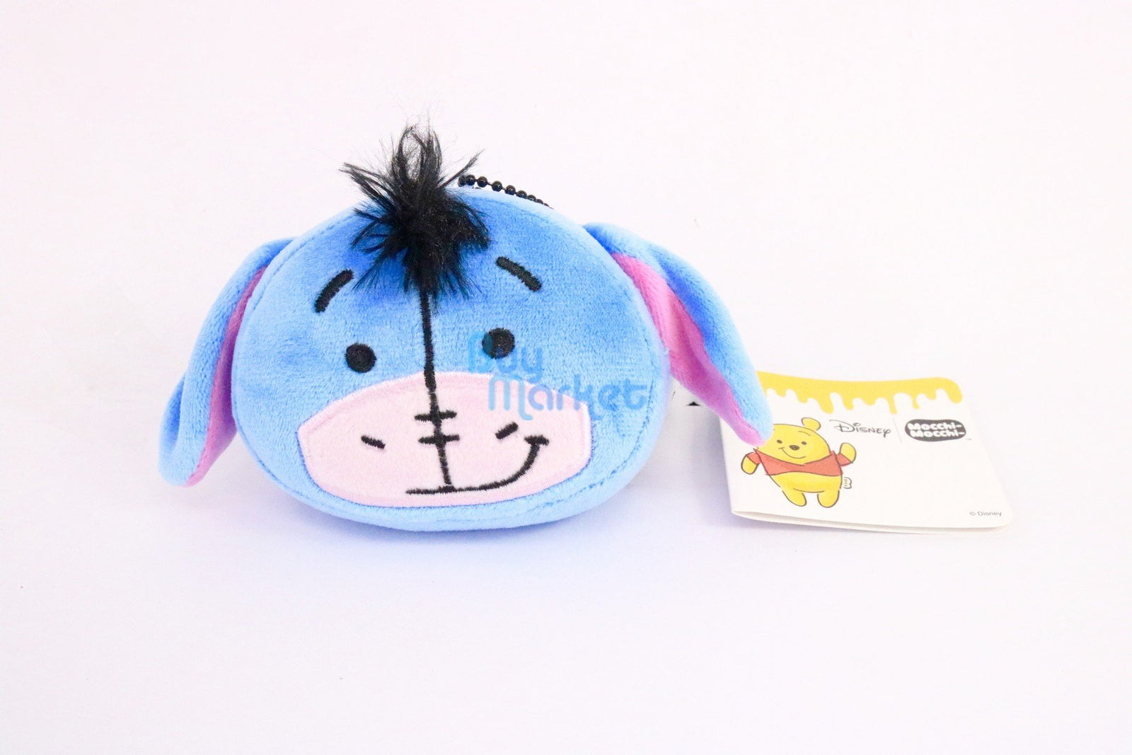 Disney Takara Tomy Winnie the Pooh Mocchi Eyeore Face Shape Mascot Soft Plush