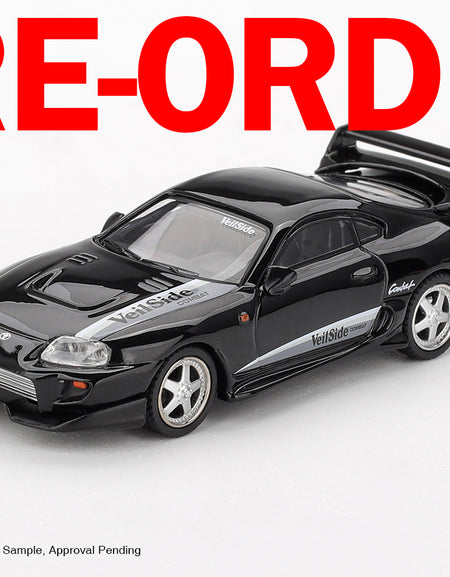 (Pre-order) MINI GT #1107 Toyota Supra VeilSide Combat V-II Black LHD Model Car