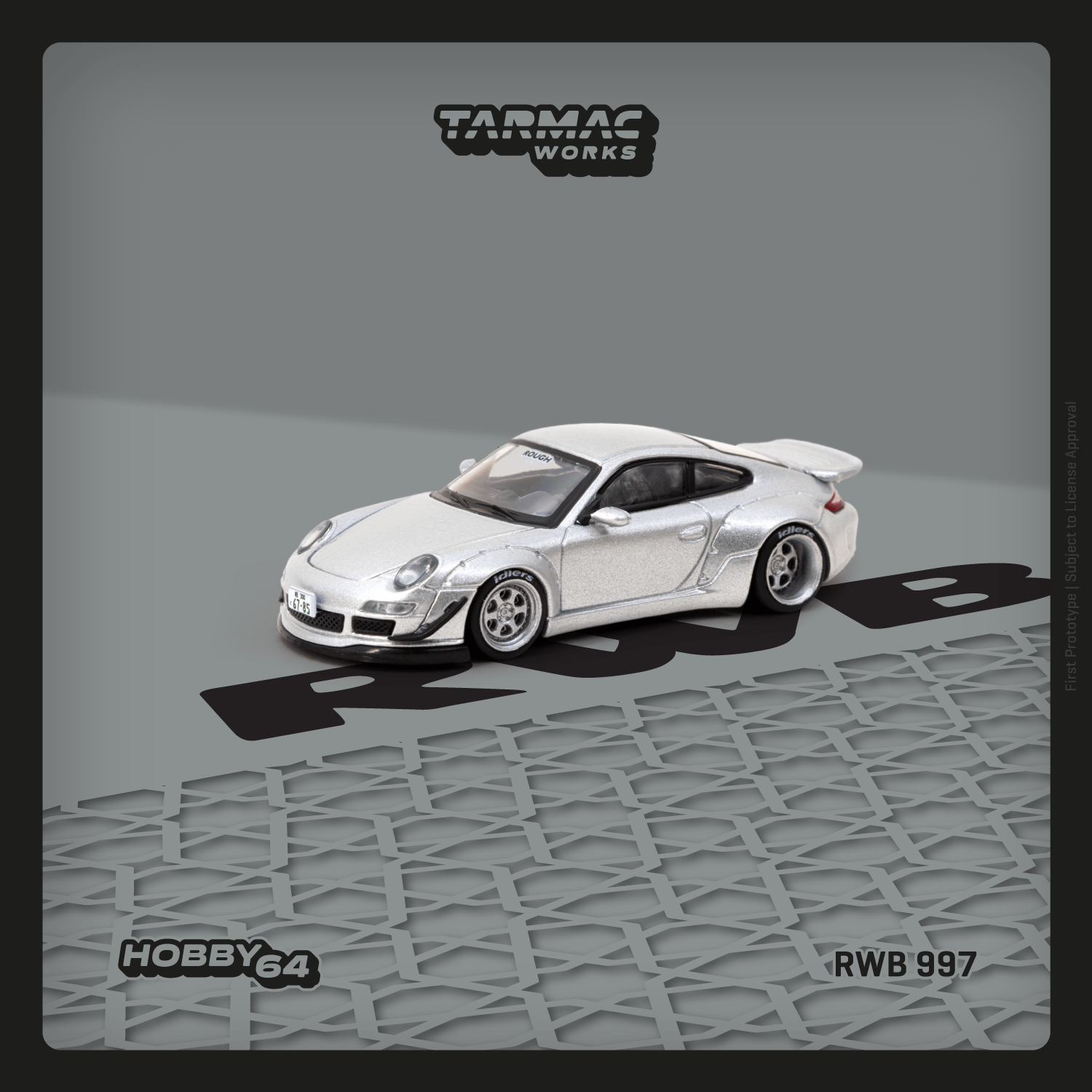 Tarmac Works 1/64 RWB 997 Abu Dhabi Diecast Model Car