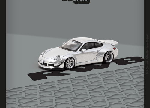 Load image into Gallery viewer, Tarmac Works 1/64 RWB 997 Abu Dhabi Diecast Model Car
