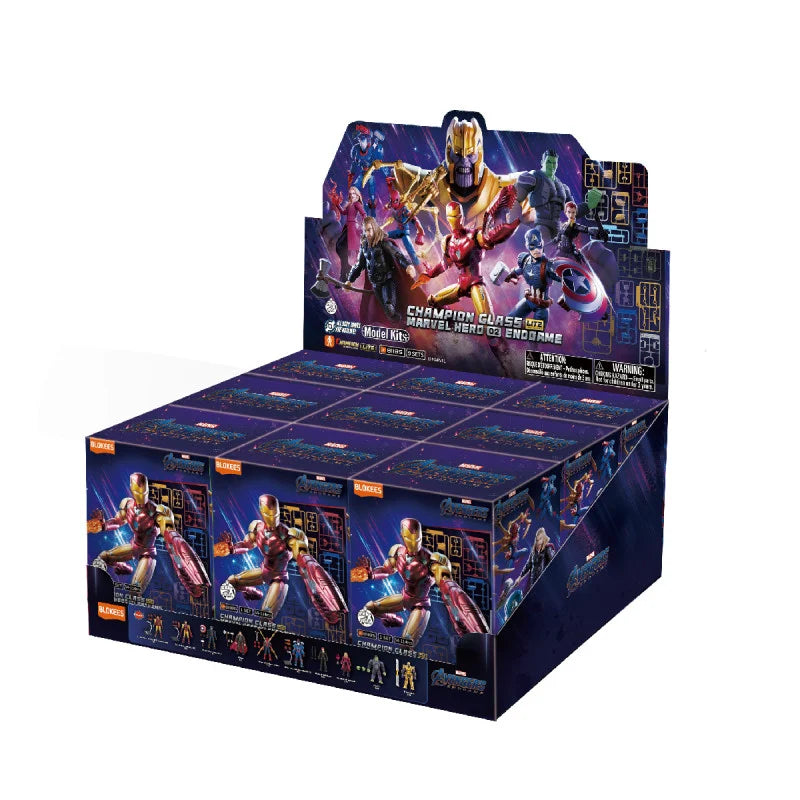 Blokees Marvel Champion Class Lite 002 Avengers 4 Model Kits Set (Full set of 9)