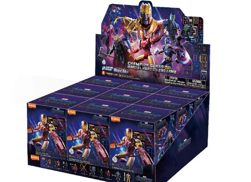 Load image into Gallery viewer, Blokees Marvel Champion Class Lite 002 Avengers 4 Model Kits Set (Full set of 9)
