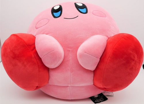 Load image into Gallery viewer, Takara Tomy Kirby Soft Plush Toy - Mocchi Game Style Kirby 30cm
